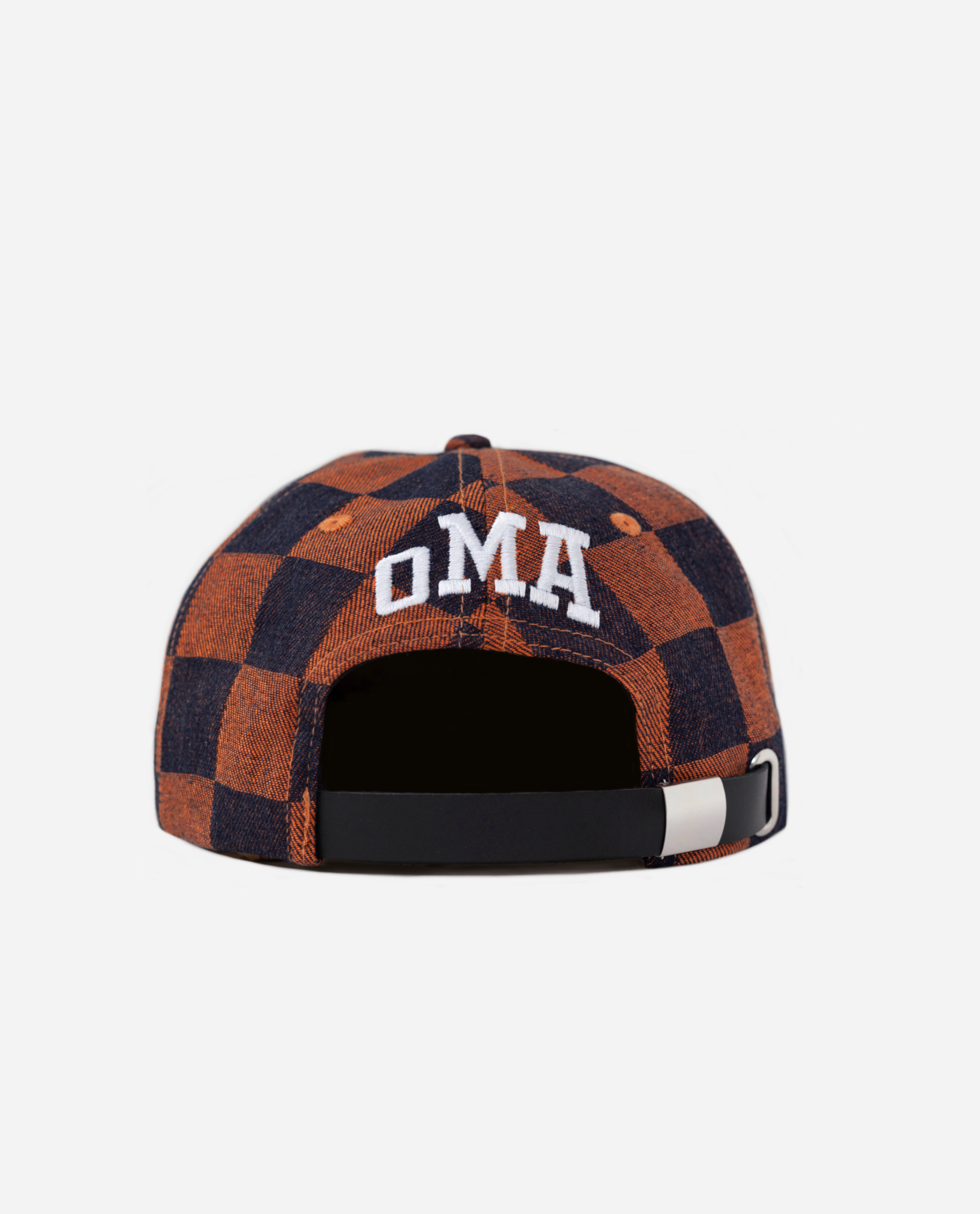 oMA MINI ARCH LOGO HAT (CHESS BOARD)