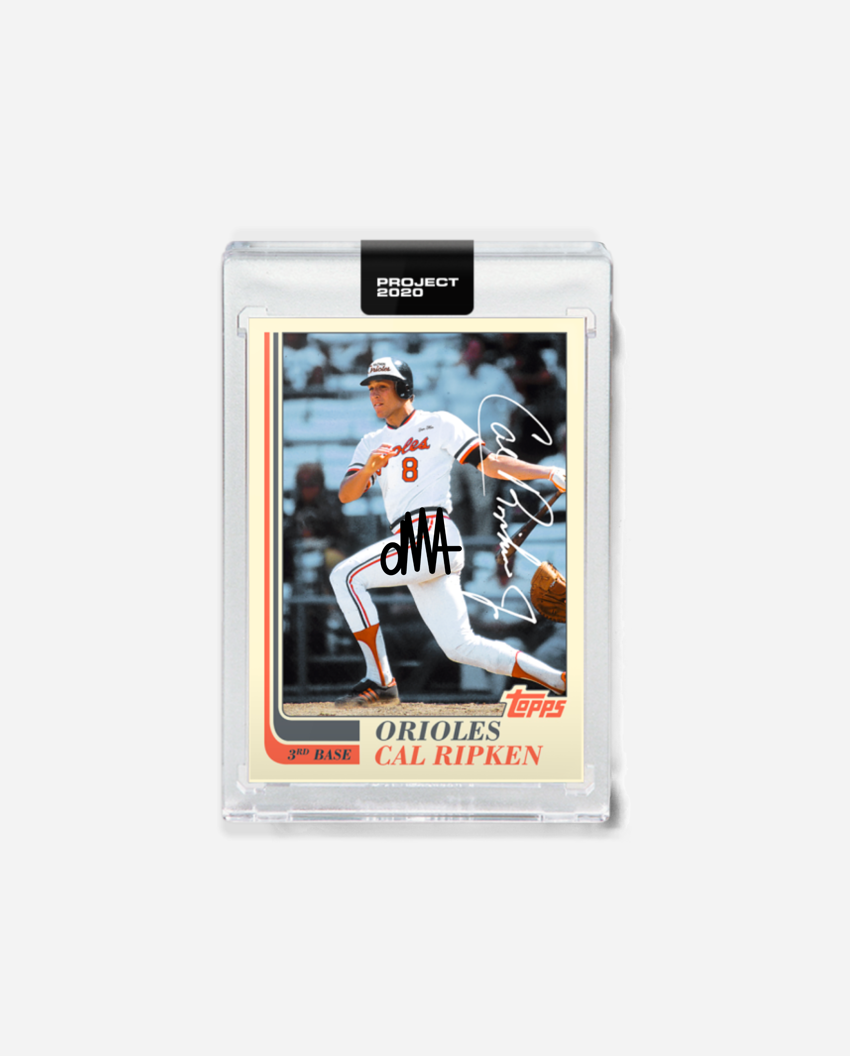 Cal Ripken, Jr. x oMA x Topps Project 2020 Autographed Card