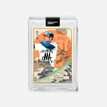 Ichiro x oMA x Topps Project 2020 Autographed Card