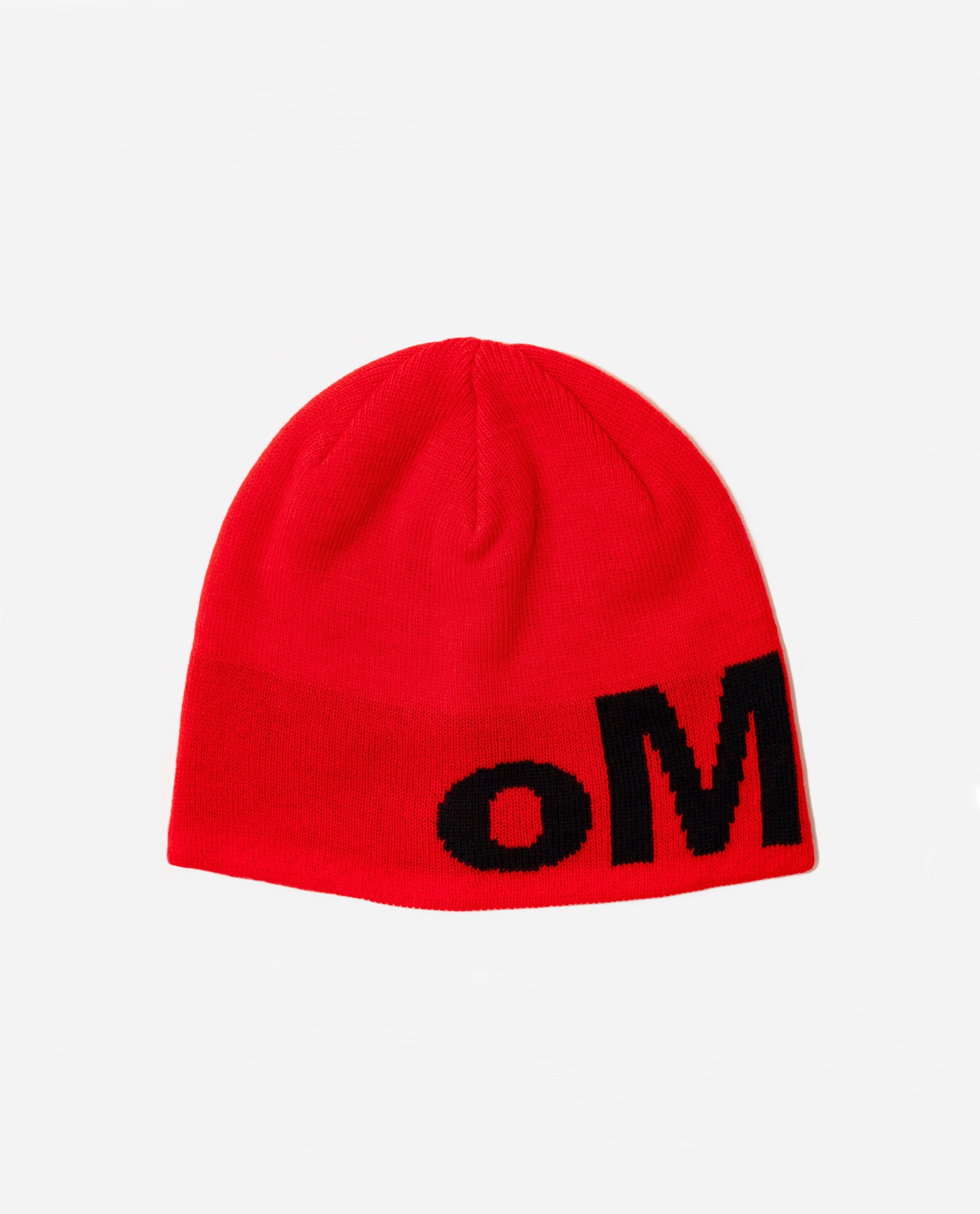 oMA LOGO SKULL CAP (FLAME RED)