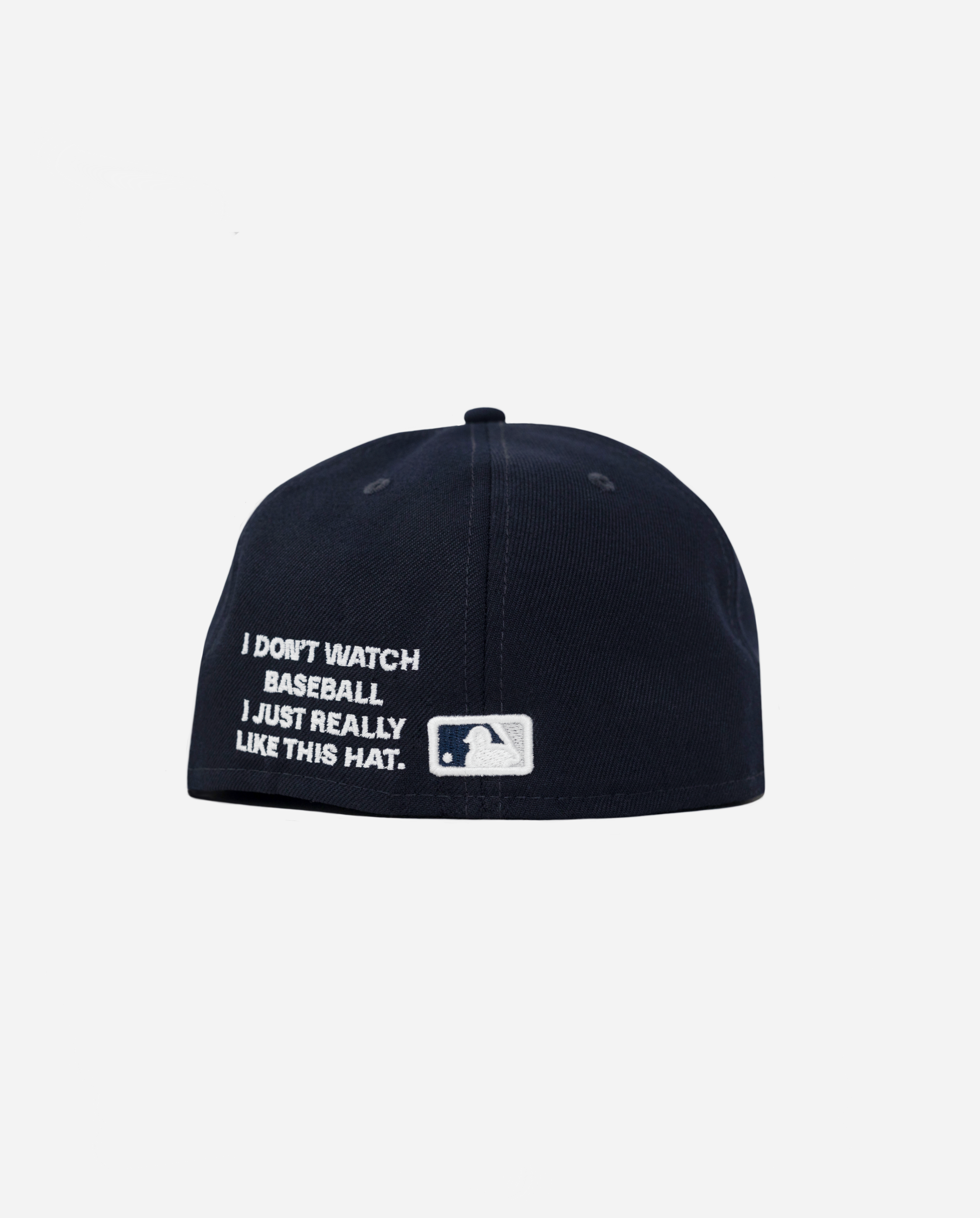 oMA NAVY NEW YORK YANKEES FITTED HAT (SAMPLE)