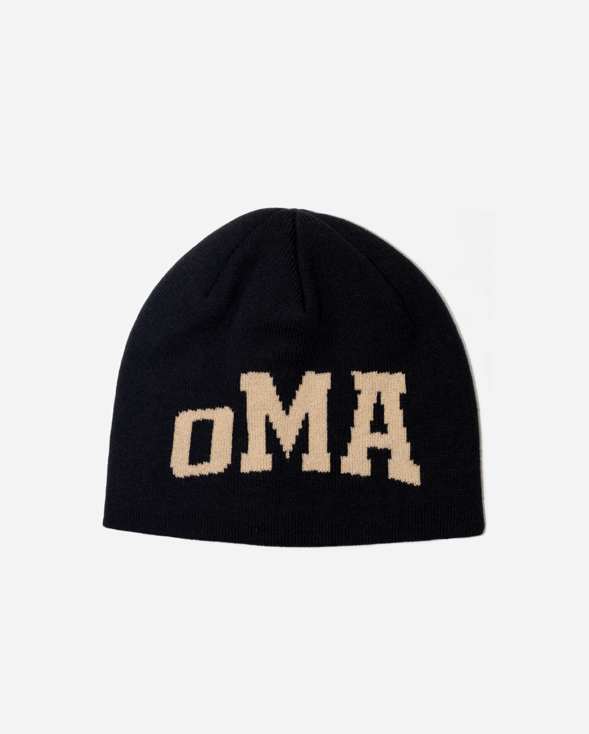 oMA ARCH SKULL CAP (BLACK/CREAM)