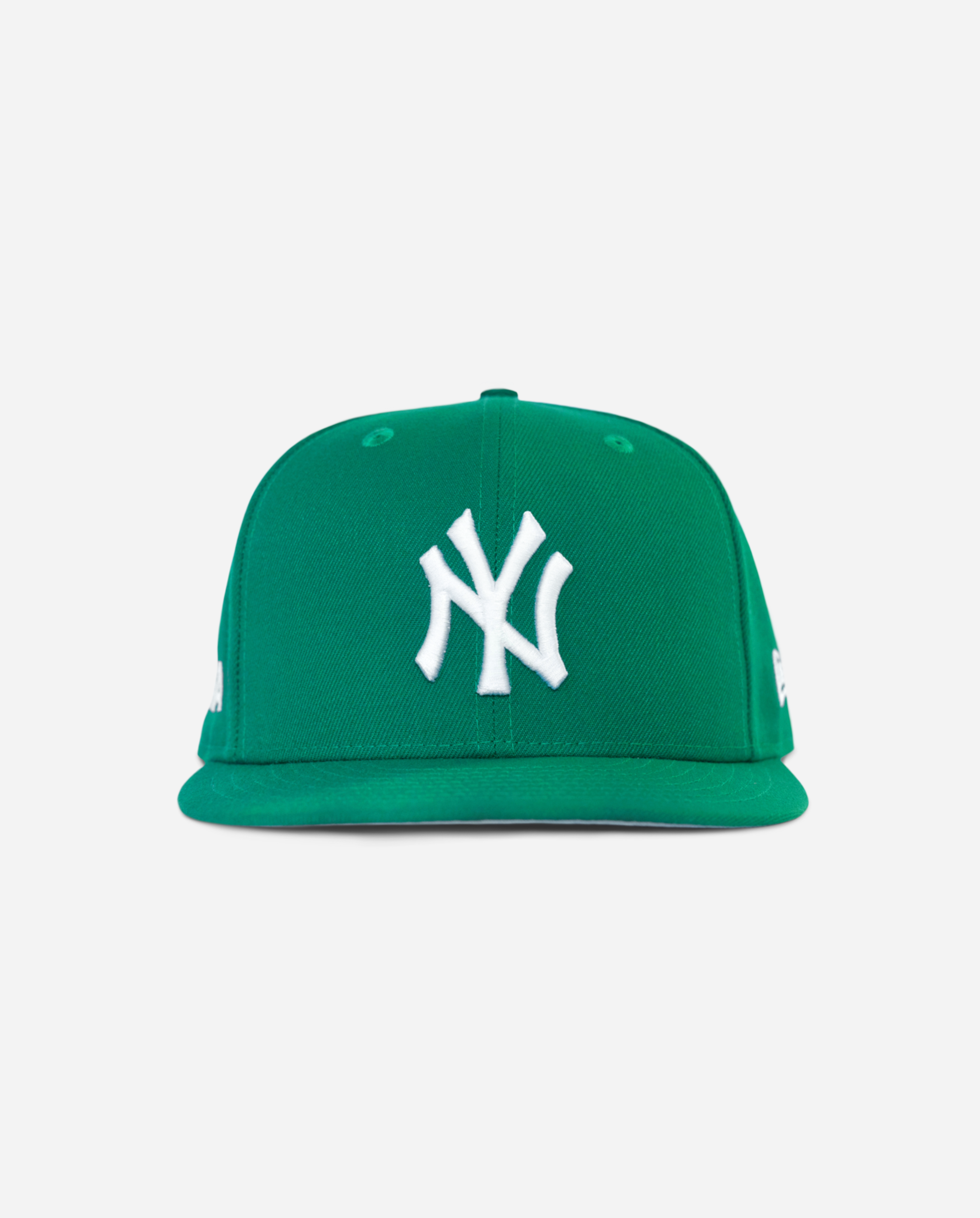 oMA KELLY GREEN NEW YORK YANKEES FITTED HAT (SAMPLE)