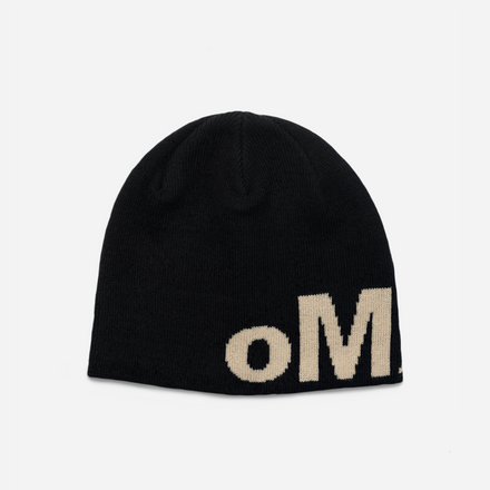 oMA OG LOGO SKULL CAP (BLACK/CREAM)
